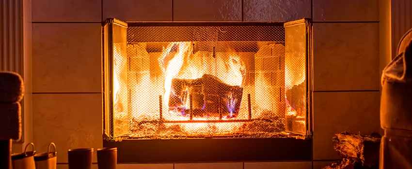 Mendota Hearth Landscape Fireplace Installation in Apopka, Florida