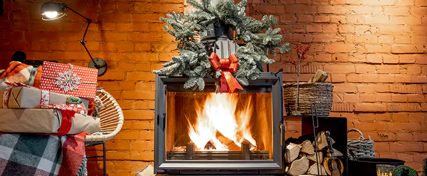 Travis Industries Linear Gas Fireplace Installation in Apopka, Florida