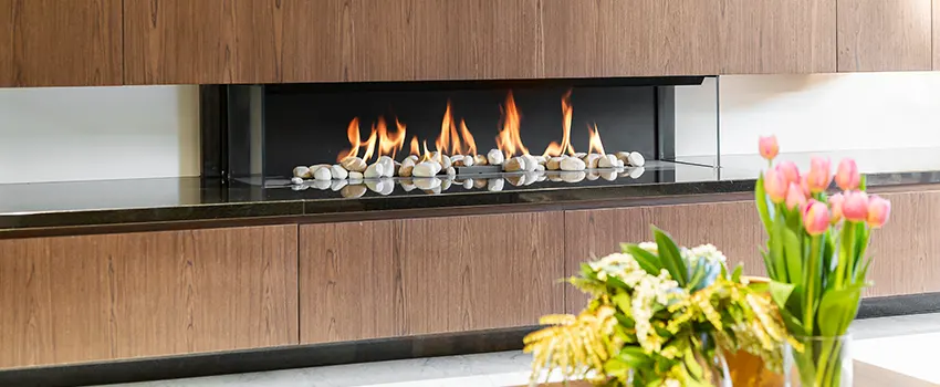 Double-height Fireplace Design Refurbishment in Apopka, Florida
