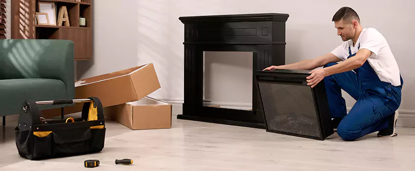 Old Rusted Metal Fireplace Repair And Replacement in Apopka, FL